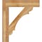 Ekena Millwork Olympic Block Rough Sawn Bracket, Western Red Cedar, 6"W x 34"D x 38"H BKT06X34X38OLY05RWR - alternate 2